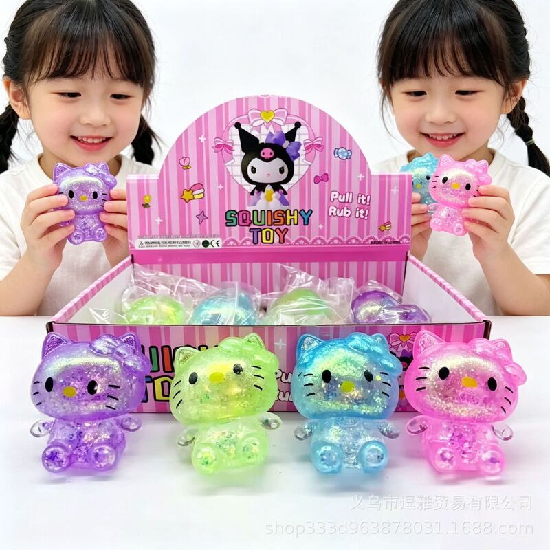 Cross-Border Hot-Selling Maltose Heiiokitty Squishy Stress Relief Slow Rebound Stress Relief Toy Direct from Manufacturer