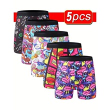 N 31813 Men's Printed Boxer Briefs ӡ��ƽ���ڿ� ŷ���羳