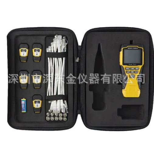 Американский тестер сетевых кабелей Klein Tools VDV501-853 с комплектом дистанционного управления