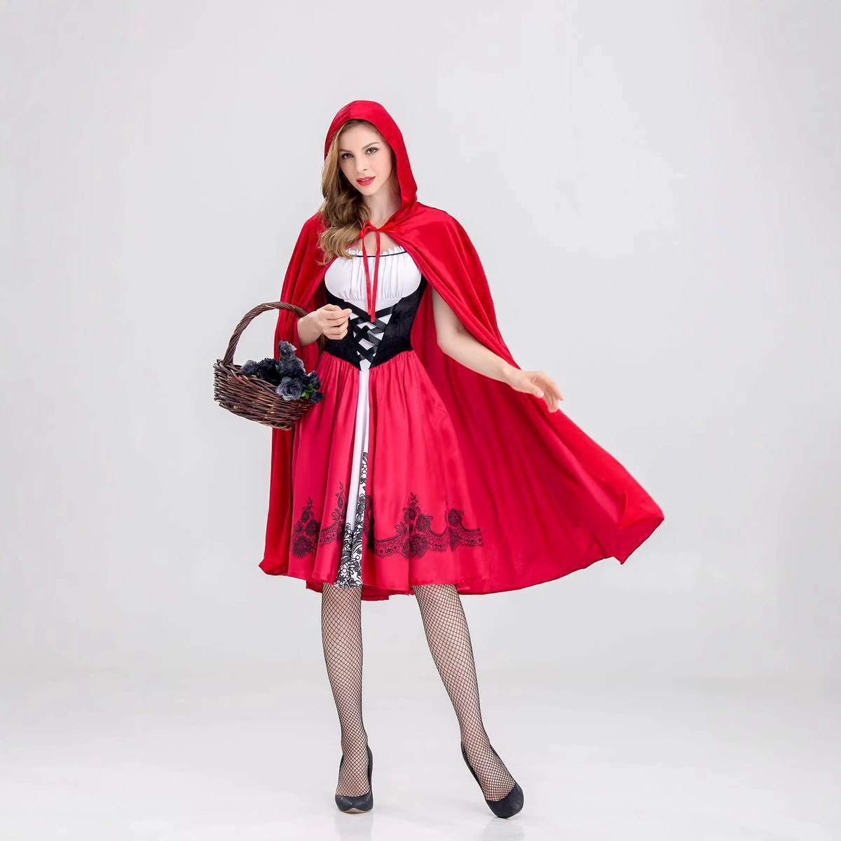 Красная Шапочка, замок, костюм для взрослых, костюм, Хэллоуин, косплей