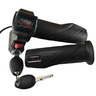 Red screen twill Lock + forward reversing electric car turn handle electric car accessories speed control handle throttle handle