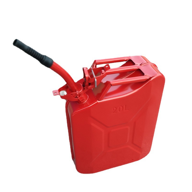20L美式汽油桶  红色压盖加仑油桶 jerrycans 加厚金属油桶