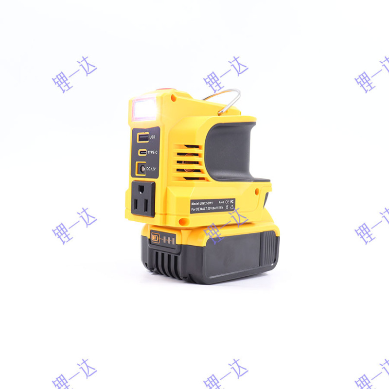 跨境锂电智能逆变器18-21V充电电源AC110V/USB插口DC5V多功能逆变|undefined