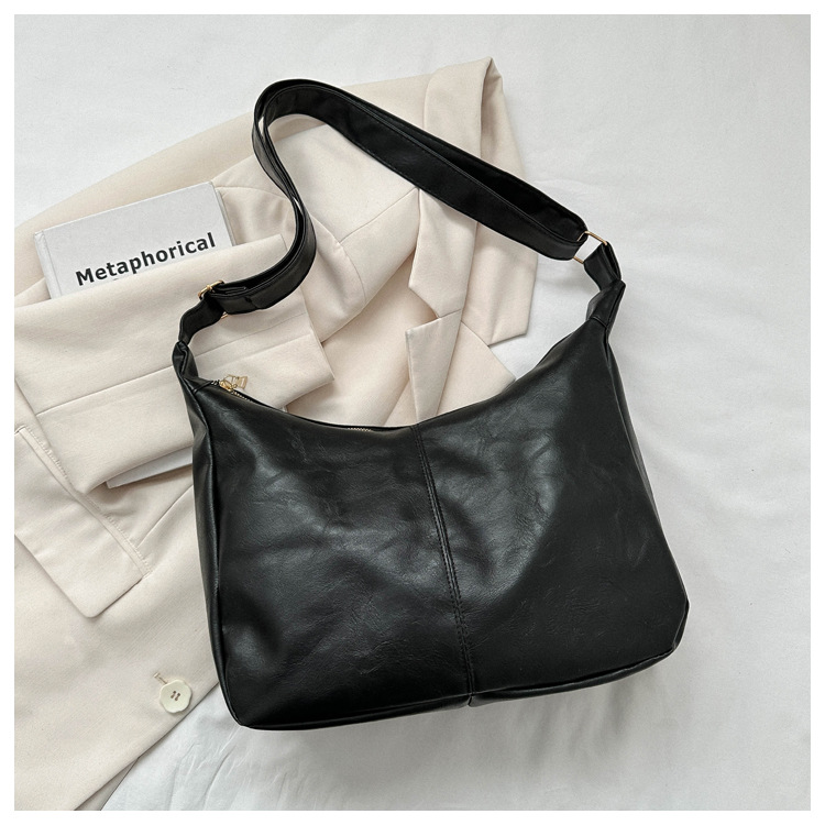 PU Große Kapazität Damen Tote Beliebte Mode Schulter Umhängetasche_voghion.com