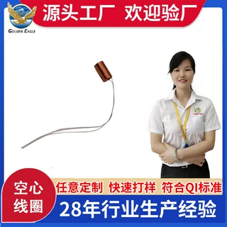 定制DBS空心精密线圈1.7X2.1x3.8x0.016医疗设备微型电感骨架线圈