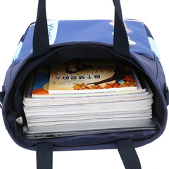 新款補課包男女手提單肩斜跨三用書包補習袋學生印字LOGO培訓班