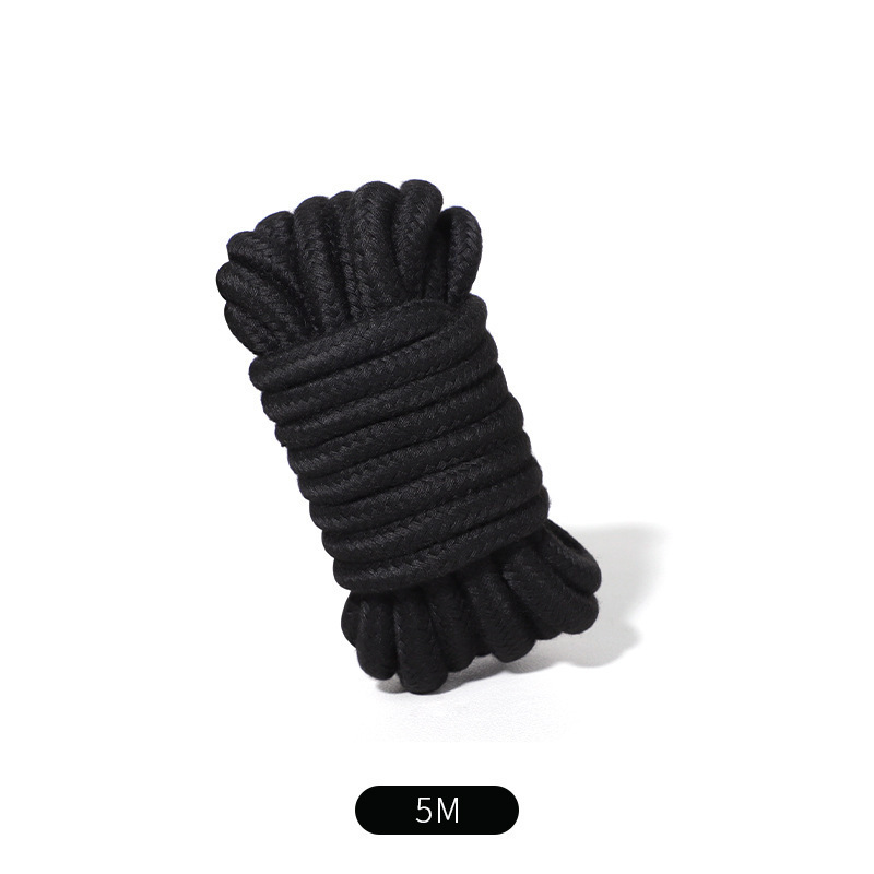 Cereza SM serie boca bola cadena de tracción cuerda de algodón cinta de amor mano mano y pie atar mano latigazo de cuero cabeza cubierta máscara image 9