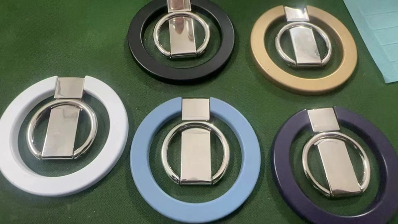 両面マグネット携帯電話スタンド金属デスクトップスタンド追劇神器両面マグネット生放送怠け者携帯電話スタンド|undefined
