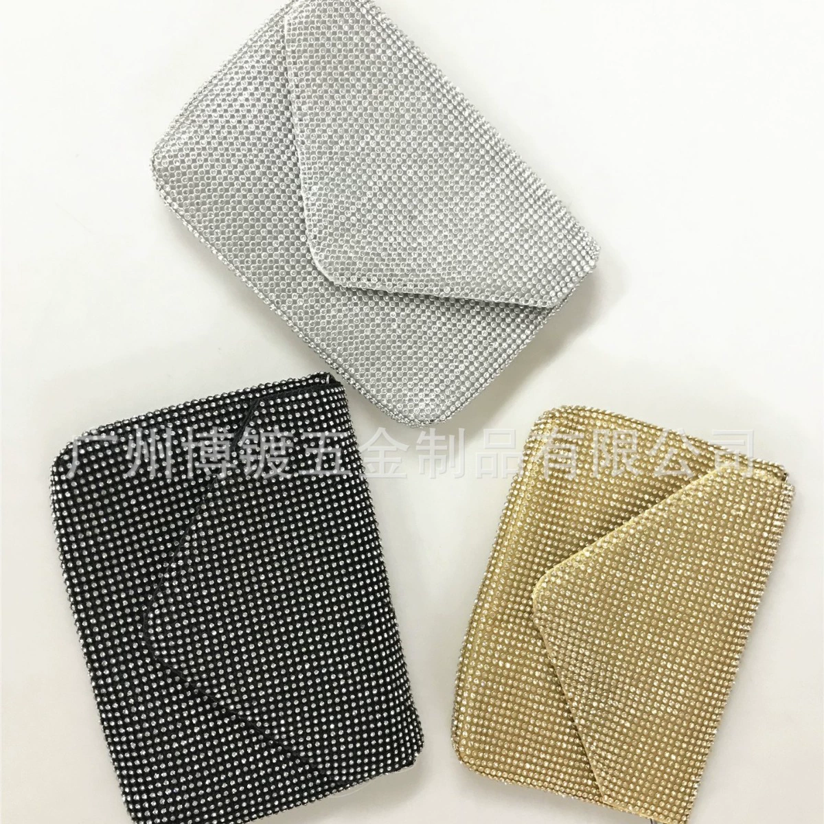 Professional nail sequins, bag accessory heart-shaped, small clutch bag