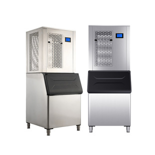 Wholesale ice machine commercial automatic milk tea shop large one-piece split ice making machine large output energy saving