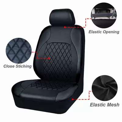 Seat cushion, seat cover: Covers Made of Leather, a