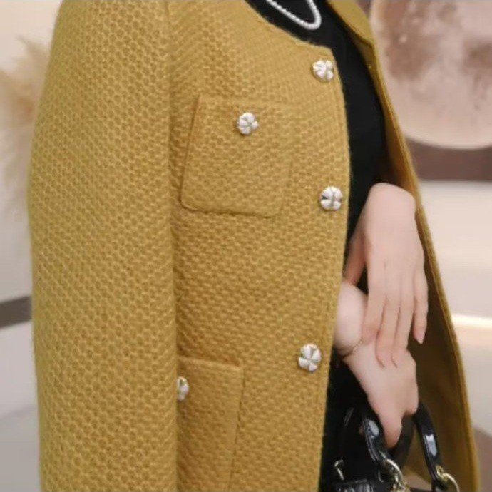 一件代发直播爆款小香风短款外套女2025秋季新品时尚百搭气质上衣|undefined