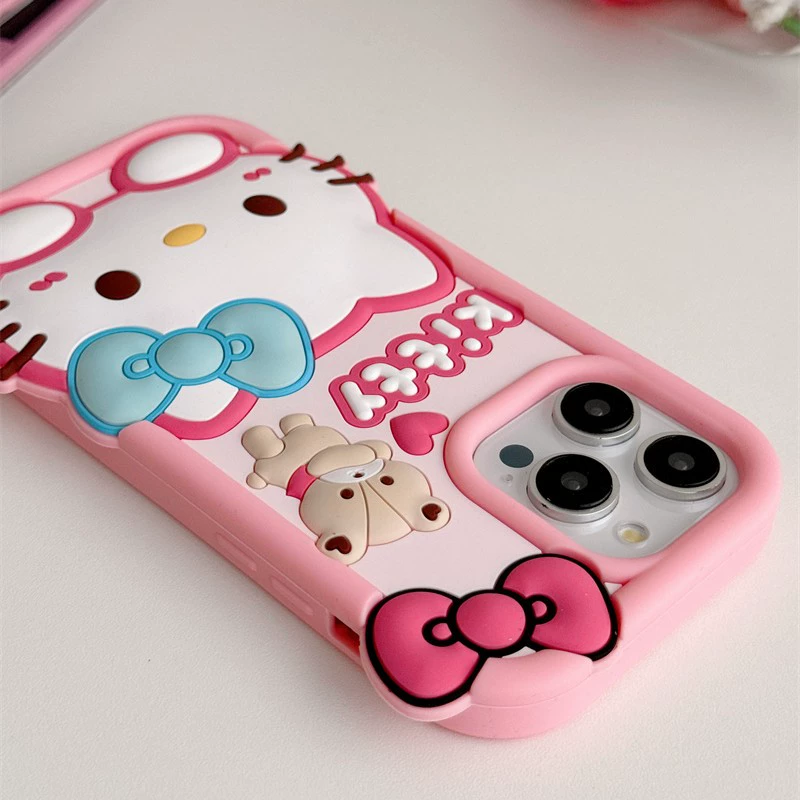 Мультяшный силиконовый чехол-накладка, совместим с iPhone11, чехол Pro, с медвежатами, 15 Pro Max, 14 Pro Max, 13, 12