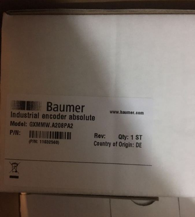 莘默邹工 德国BAUMER 编码器 ATD 4S A 4 Y10 10/12 SS BI D2SR17