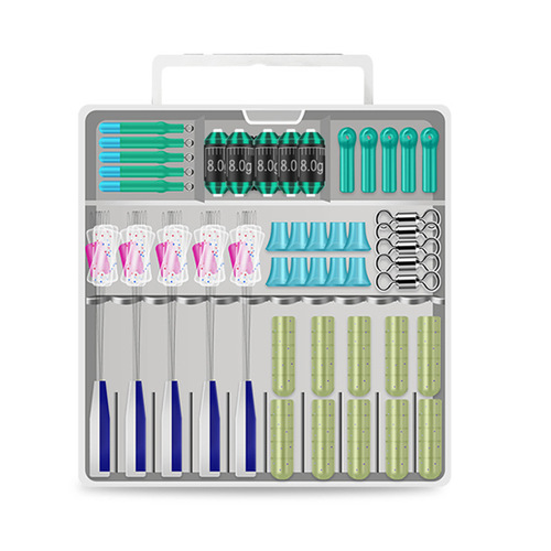 Aohu big thing space bean set new anti-explosion lead spot shadowless bean double floating seat fishing gear accessories