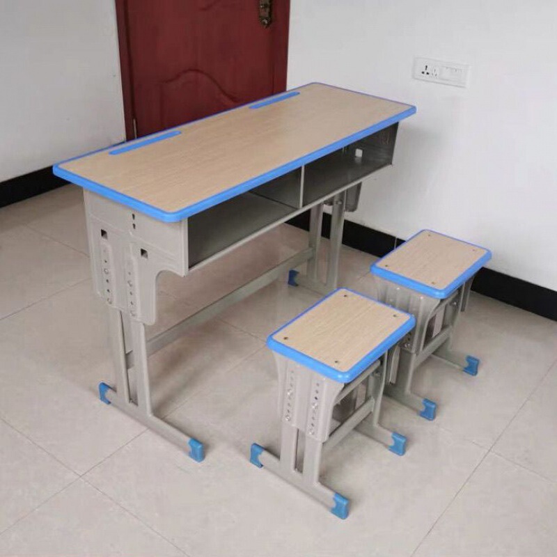 中小学生辅导班课桌椅厂家直销培训班课桌托管班双人学校升降书桌|undefined