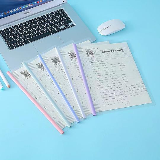 A3A4 Rod folder thickened transparent data book Rod Folder file report folder examination paper folder office supplies
