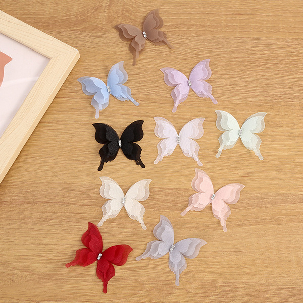 creative three dimensional shiffon hair accessory