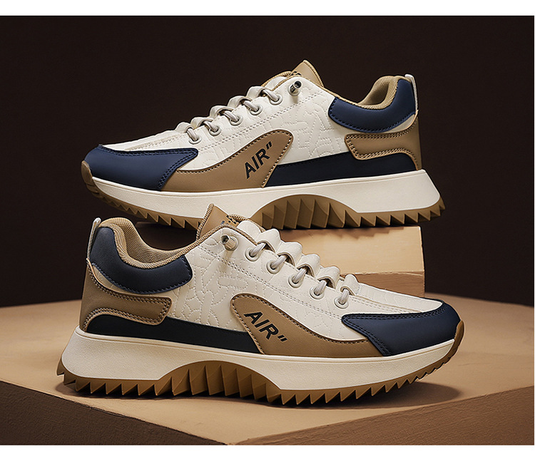 Forrest Gump Herbstküchenarbeit, wasserdichte und rutschfeste Herren-Freizeitlederschuhe für Sport, ein Fuß schwarze Sicherheitsschuhe_voghion.com