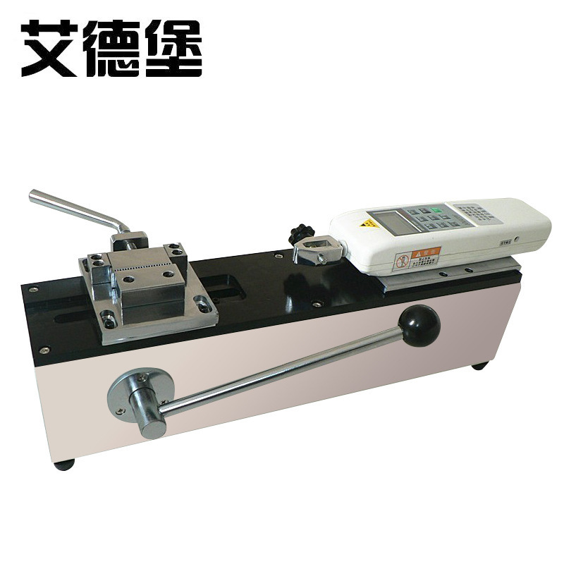 艾德堡手动卧式台HPH-500配500N数显推拉力计+端子夹具