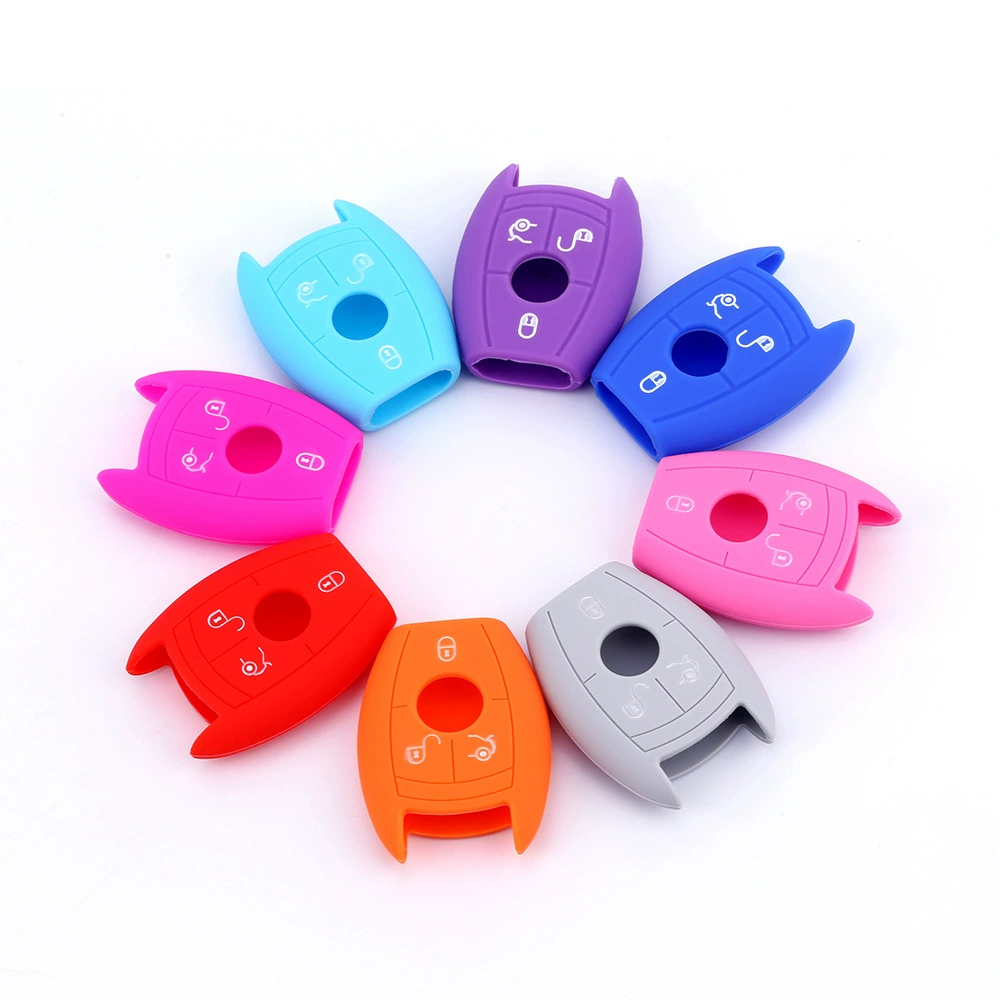 Подходит для AMG Mercedes-Benz Vito R-Class GLA-Class, креативная силиконовая сумка для ключей от автомобиля