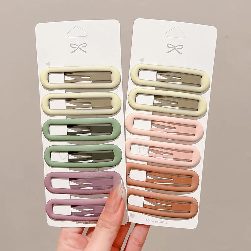 Pinza bb de color dopamina para niños cabello roto estrella de cinco puntas horquilla para niñas que no lastima el cabello, pinza para el cabello con flequillo para bebés, accesorios para el cabello lindos