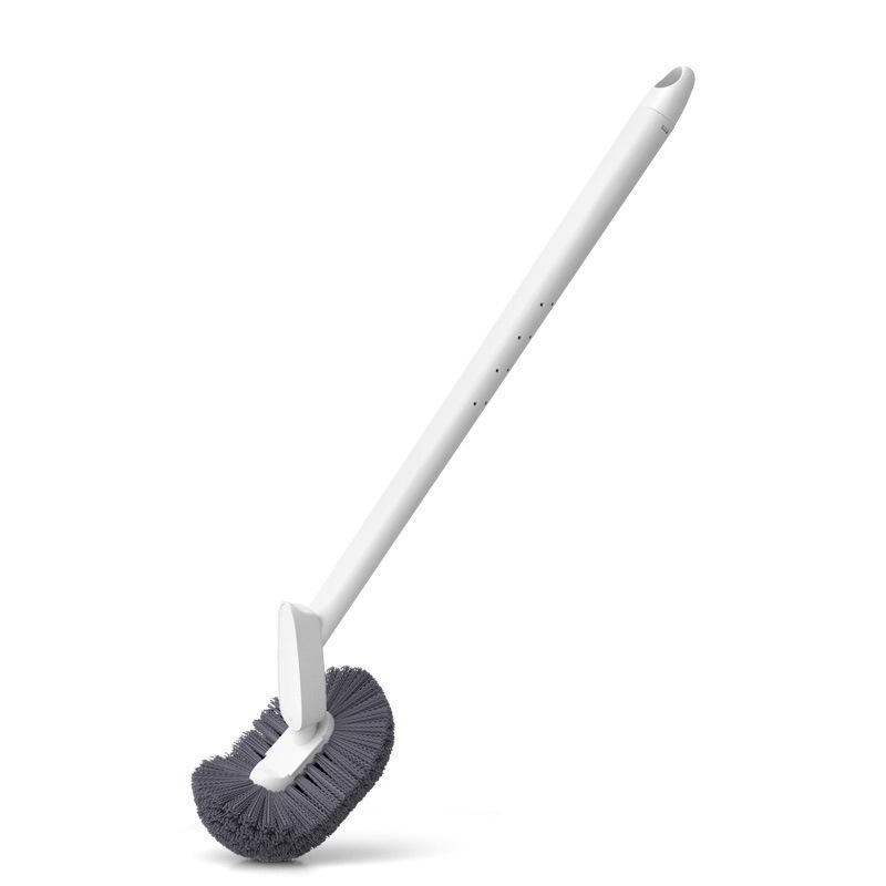 cepillo de inodoro sin esquina muerta mango largo con base conjunto de inodoro doméstico pared colgante inodoro dispositivo de cepillo de limpieza multifuncional
