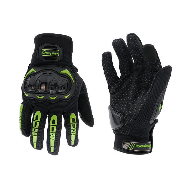 Motocicleta guantes de montar de dedo completo coche de carretera de verano hombre pantalla táctil anti-caída antideslizante motocicleta de montaña de fábrica