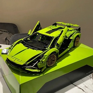 3696 Technical Sian Building Blocks Compatible MOC Brick Adult Model Item sports car Toy Boy Gift