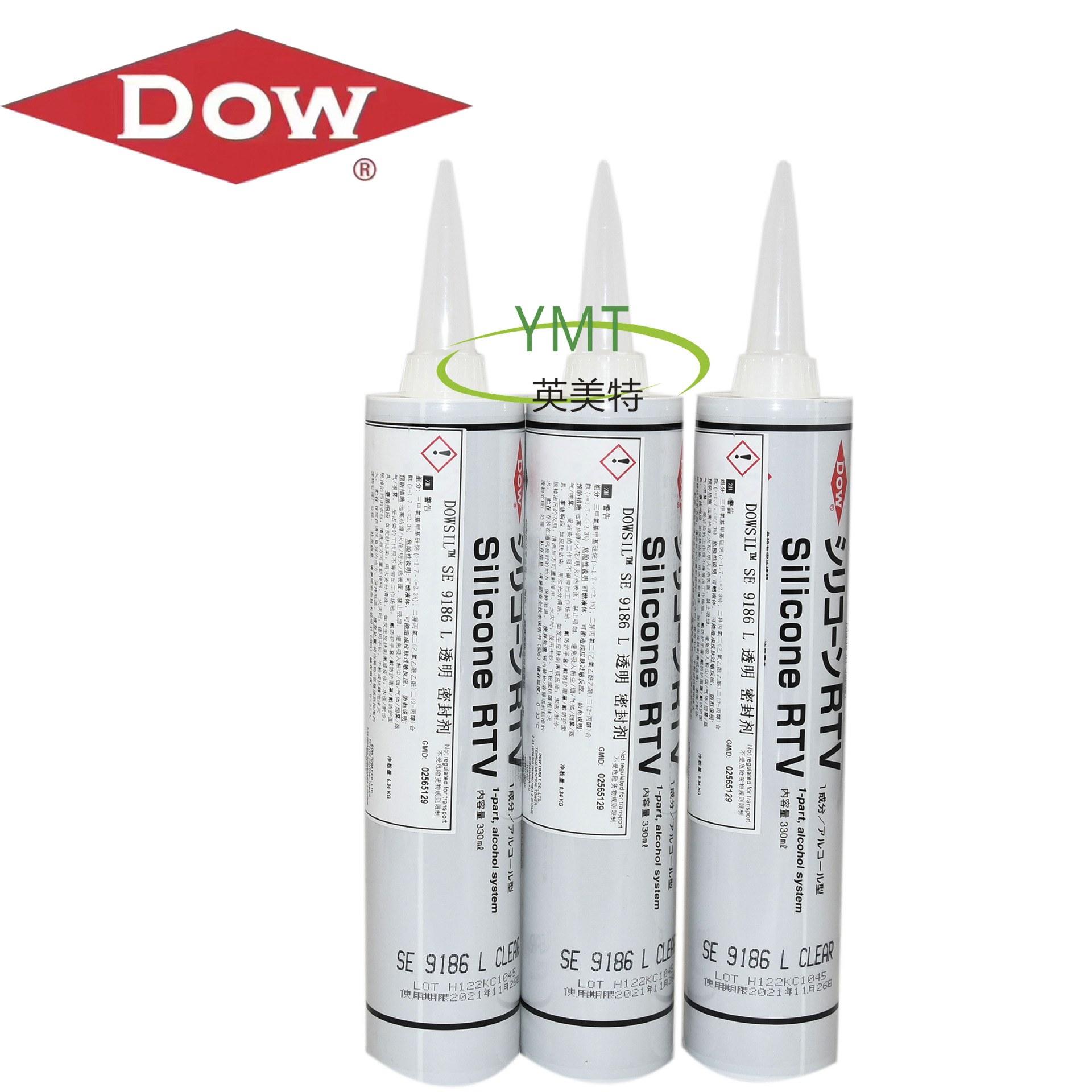 原厂陶熙（原道康宁）SE9186透明 精炼型 半流动 密封胶 330ml支