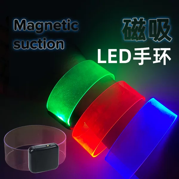 Led Bracelet Luminous Magnetic Wrist Arm Cycling Running Flash Light Led Outdoor Night Special Light