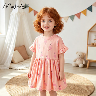 �羳malwee�ļ����eӡ��ͯ�B��ȹ���m͸��Ůͯ�b3��8�qŮ��ȹ��