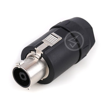 国产高品质同款NAC3FC-HC电源头32A额定电流专业音响灯光航空插头