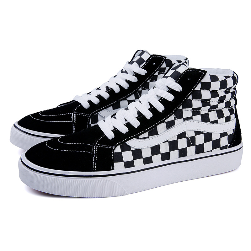 Cruz-frontera super popular zapatos de lona retro clásico zapatos de los hombres y las mujeres de pareja versátil zapatos de moda casual de los hombres