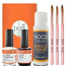 诺梓莎NOCIS跨境美甲水晶甲延长工具立体造型雕花水晶液套装