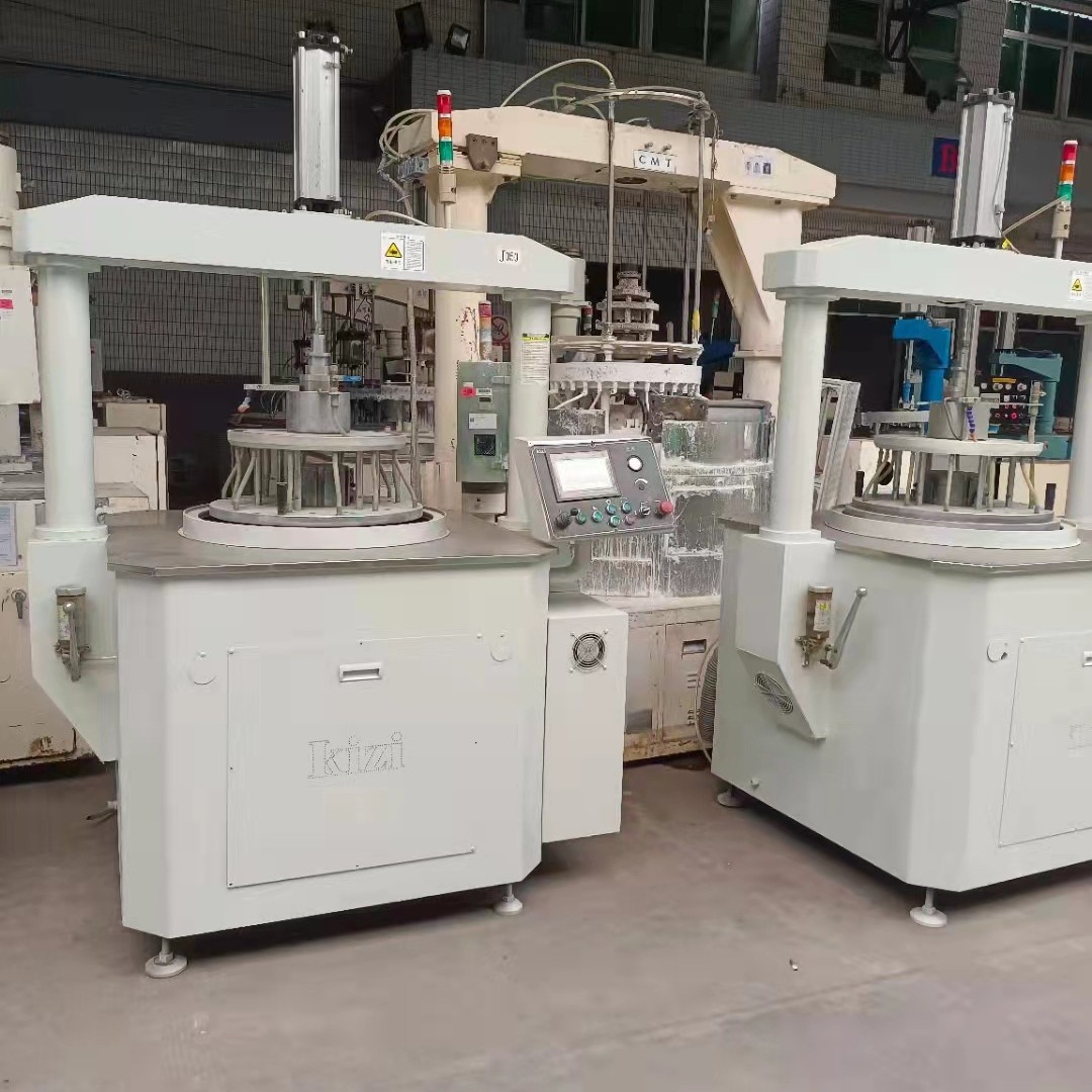 陶瓷双面抛光机双面平磨机是用于陶瓷玻璃半导体等硬脆材料研磨