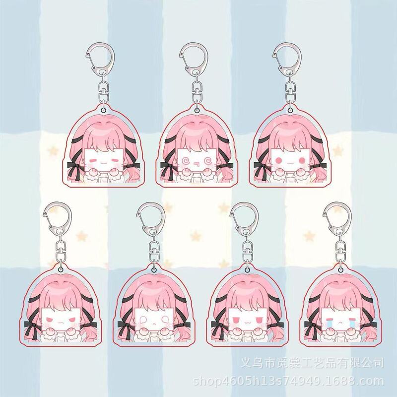 Infinite Warmth Face-Blocking Emoji Cute Cartoon Flat Acrylic Keychain Decoration Backpack Pendant Small Gift Infinite Warmth Face-Blocking Emoji Cute Cartoon Flat Acrylic Keychain Decoration Backpack Pendant Small Gift