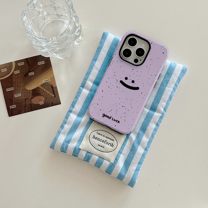 Vocabulary Words/Name, Smiley Face Pattern Feilin Vocabulary Words/Name Smiley Face Cute Modern Style Phone Cases Phone Accessories