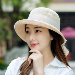 巻き縁の帽子の漁師の帽子の子供の春秋夏のファッションの盆栽の帽子の日よけの日よけのドームのニットの日よけの帽子の涼しい帽子