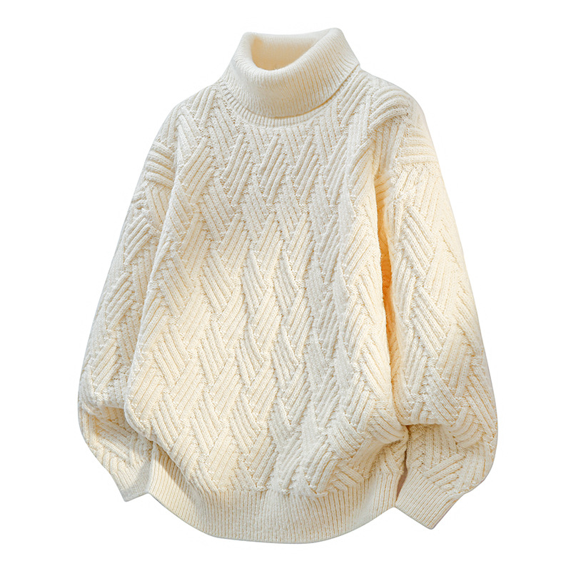 2026年秋季杭州四季青宽松型青少年圆领长袖腈纶针织衫，男装针织衫/毛衣，星座614