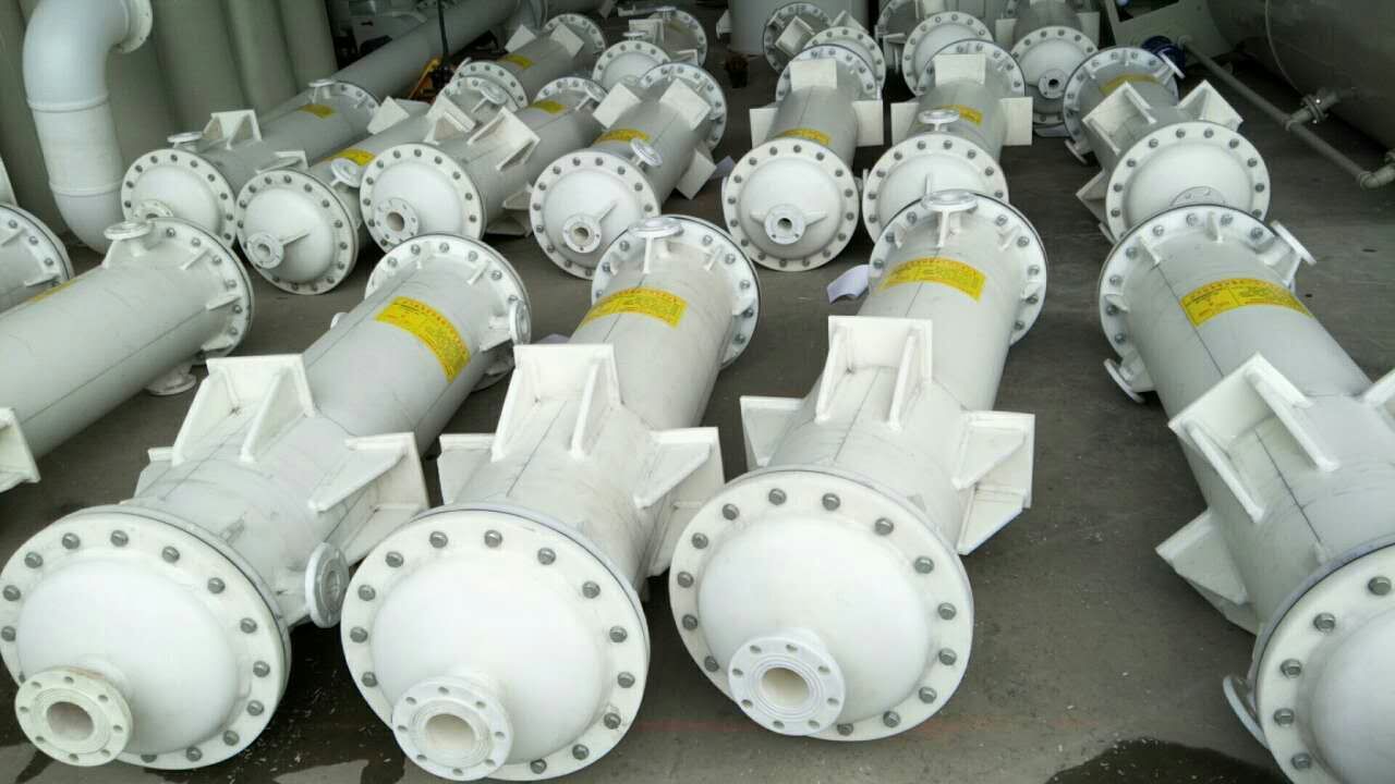 PP换热器 PP冷凝器 聚丙烯换热器 石墨改性列管式换热器