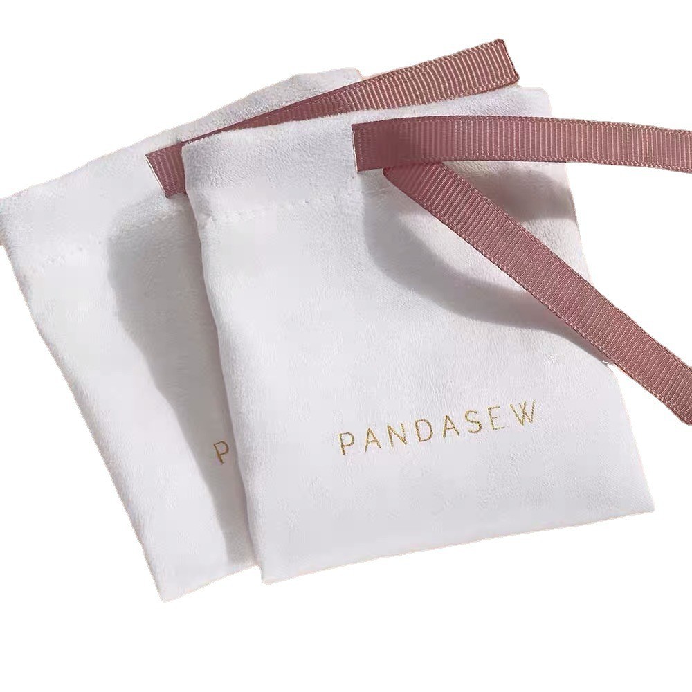 Popular cinta arco cordón pequeño bolsa brocado bolsa joyería almacenamiento bolsa regalo embalaje bolsa