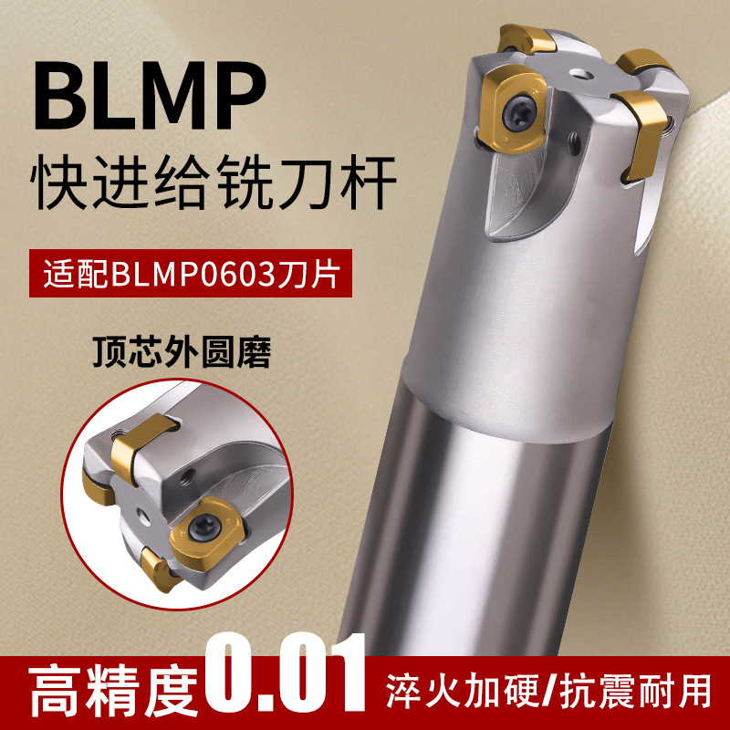 BLMP0603快进给双面铣刀杆0904刀片铣刀盘加工中心开粗数控刀杆
