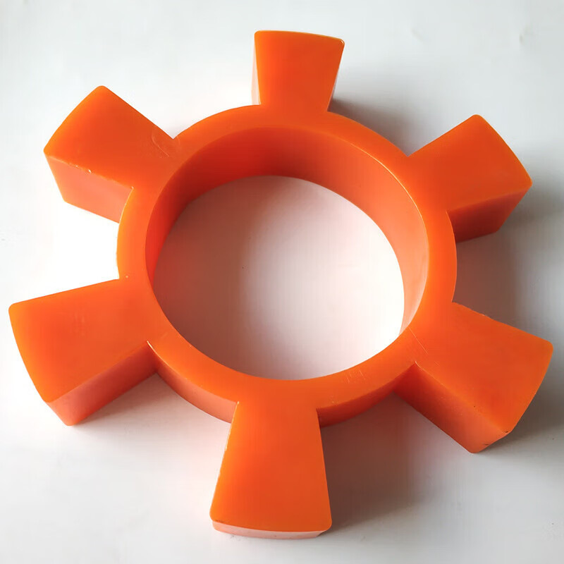 T型联轴器 六角轮梅花垫 星型梅花垫 聚氨酯对轮 缓冲垫