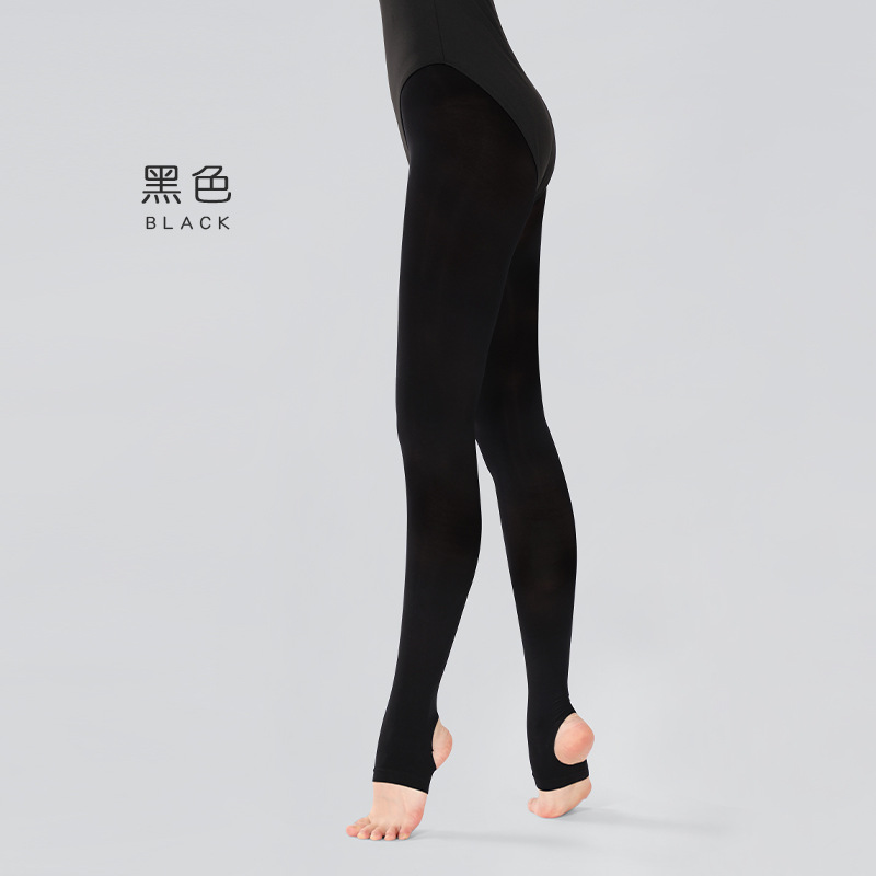 Calcetines de baile para niños Pantimedias finas para niñas Ballet Práctica profesional Base 60D Calcetines Calcetines de baile