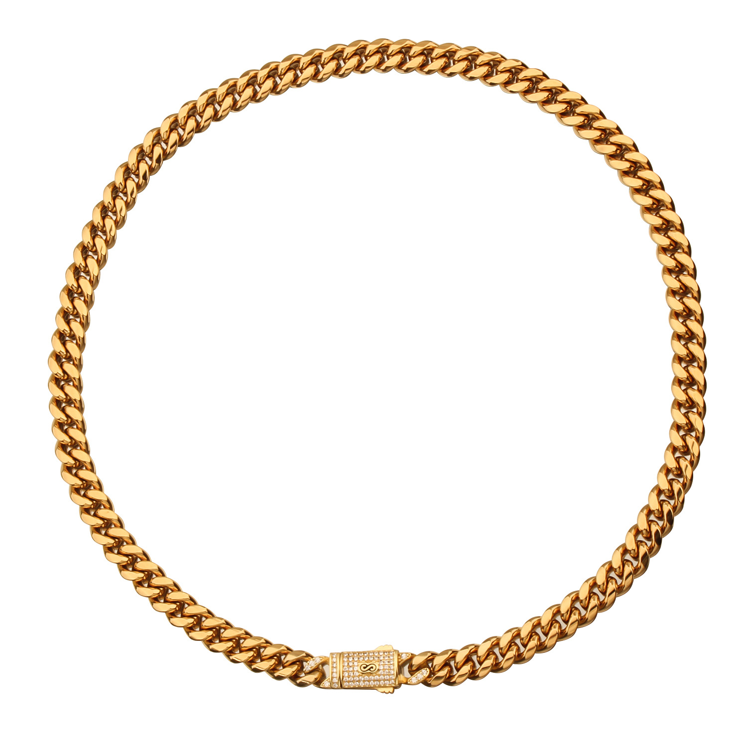 33g Weight Box Clasp Closure Clasp Closure Type Chain Necklace Classification 304 Stainless Steel Chain Material Cuban Link Chain Curb Chain Chain Type 1 Piece Quantity Holiday, Party Occasion 304 Stainless Steel Material Geometric Pattern All Seasons Season Men's Gender Plating Design Hip-Hop, Punk Style Hip-Hop Punk Geometric 304 Stainless Steel Plating Men's Chain Necklace Men Chain Necklaces 17