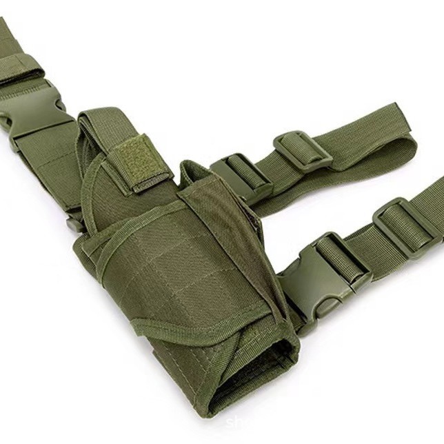 Multifuncional combinación pierna funda militar fan tactico bolso de pierna hombre especial pierna colgar funda de arma táctica al aire libre funda de arma