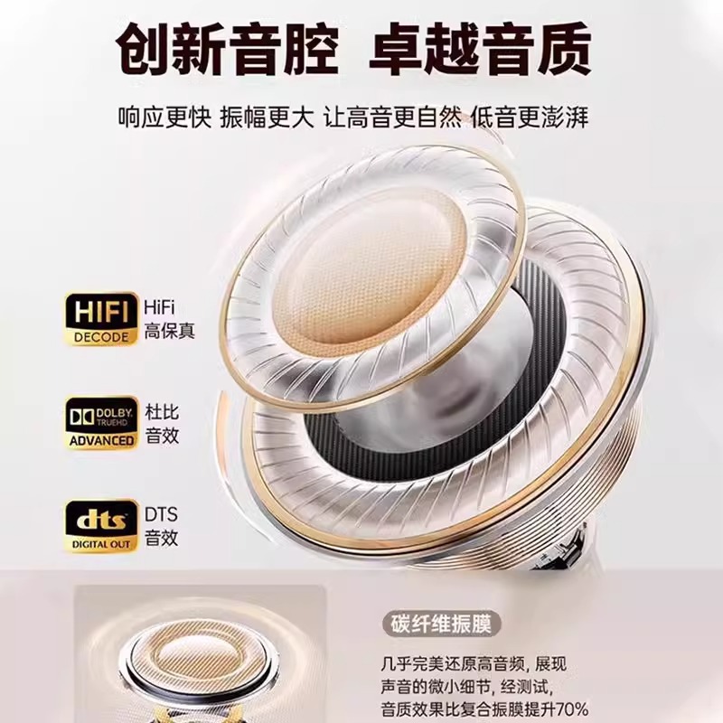 M21S chatarra más explosivo transfronterizo ANC reducción de ruido verdadero auriculares Bluetooth inalámbricos para hombres y mujeres de duración súper larga