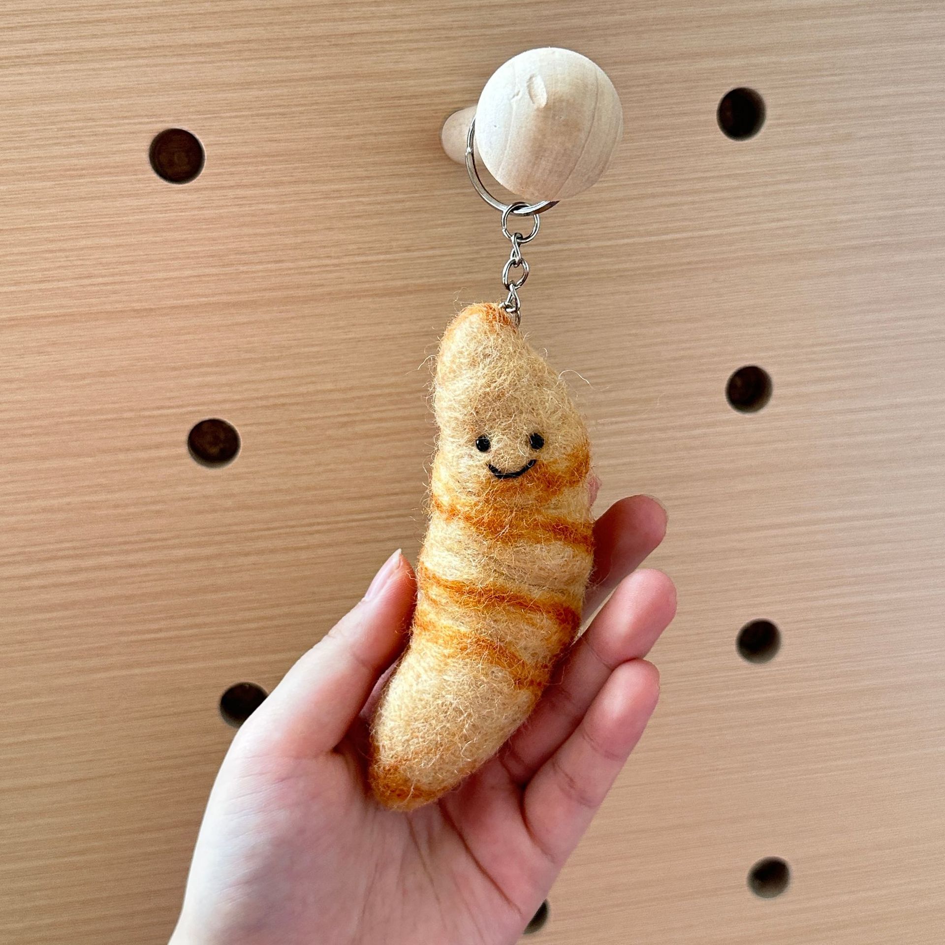 100g Weight Bag Pendant, Keychain Classification 1 Piece Quantity Holiday, Daily Occasion wool felt Material Fruit, Vegetable Pattern Cute Style 1 Piece Cute Fruit Vegetable Wool Felt Bag Pendant Keychain 31