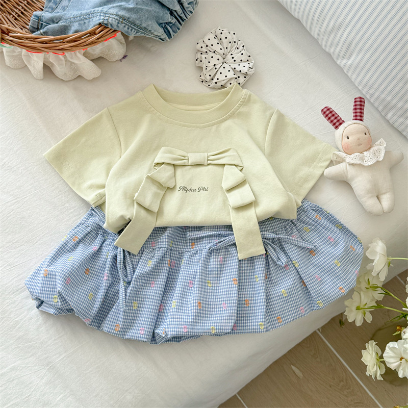 Falda de flor de siete flores de limón salado, falda de media longitud, nueva falda de pastel de cintura alta elástica de verano con volantes